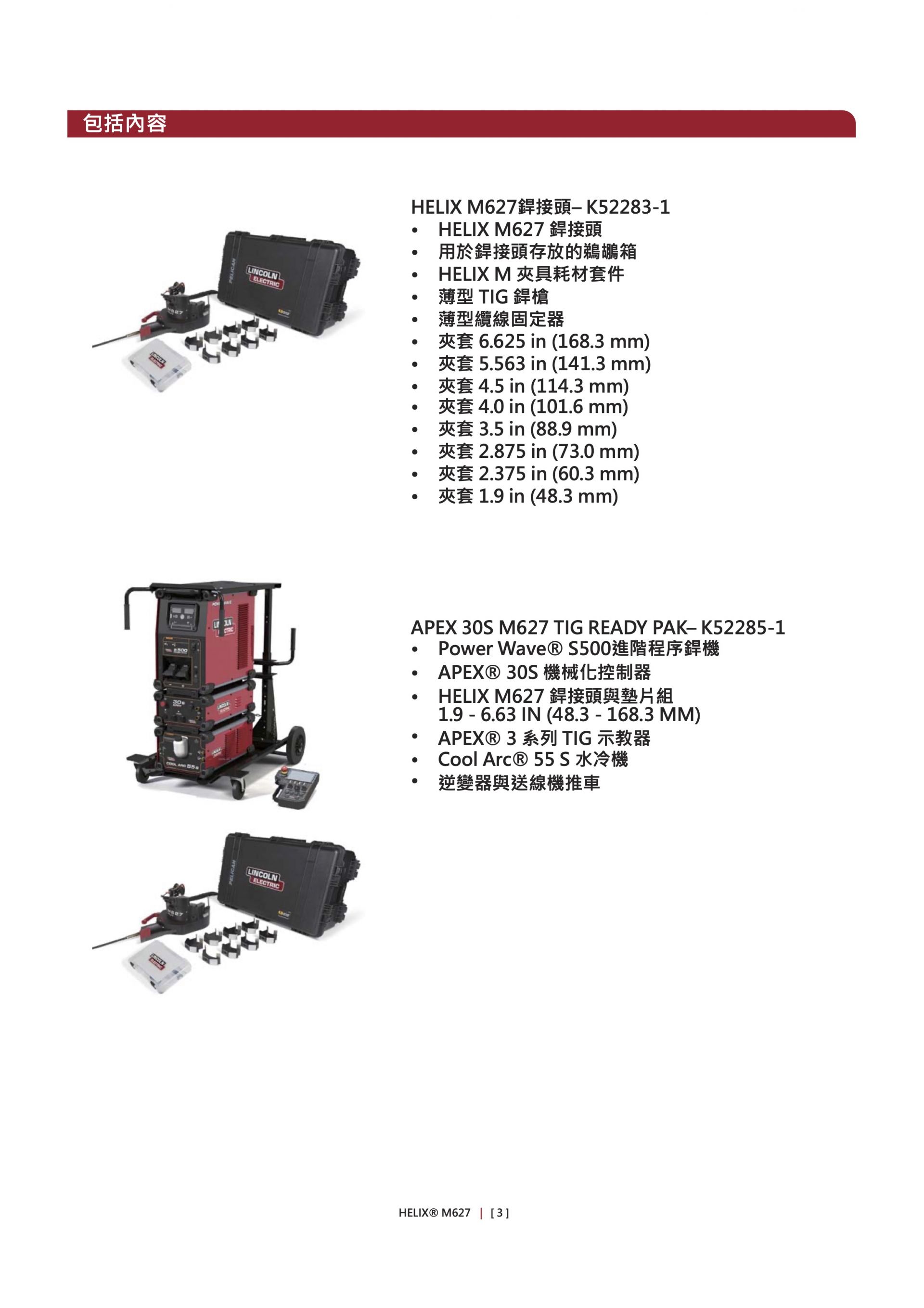 HELIX M627自動銲管機